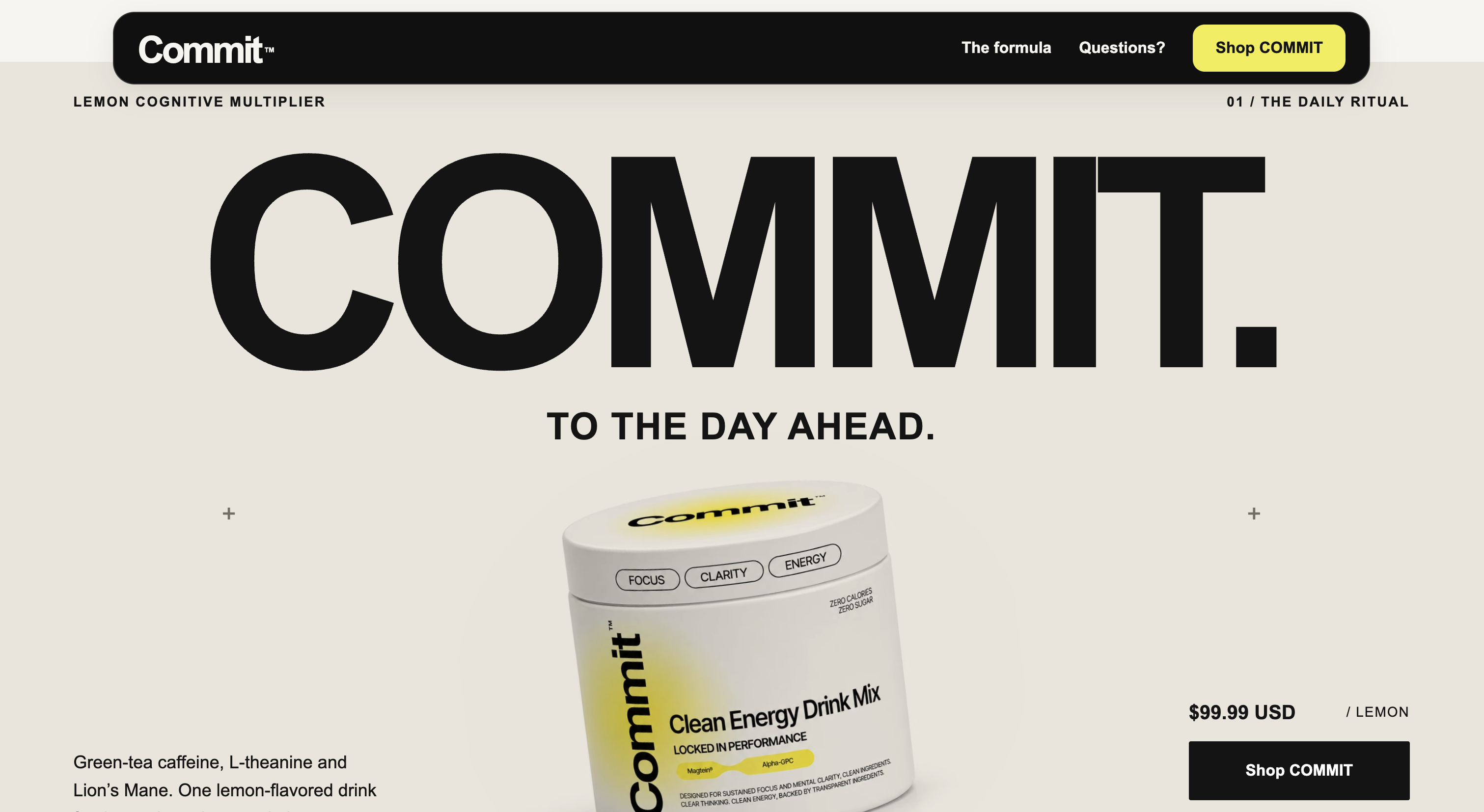 commit homepage preview